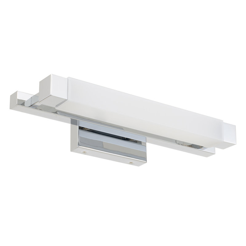 Applique murale de salle de bain de 50 cm (20 pouces), DEL basse consommation et lumineuse, 1250 lumens (15 W), double installation verticale ou horizontale, 3 températures de couleur au choix, compatible avec les variateurs, pour une utilisation intérieure.