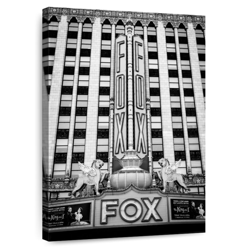 Aime Fox Theater, 24" H x 16" W