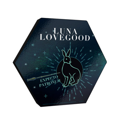 Impression sur bois Harry Potter (Patronus - Luna Lovegood)