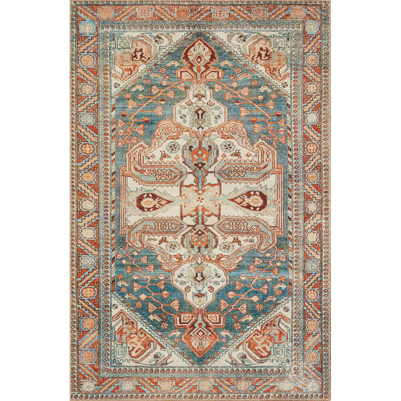 Anaelise Oriental Indoor Rug, Rectangle 3'6" x 5'6"