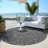 Everlee Flatweave Machine Washable Abstract Indoor / Outdoor Rug-30266217