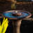 XBrand 23.43" Tiered Freestanding Classic Bird Bath Outdoor Water Fountain Resin with Auto Shut-Off Pump, Garden Decor for Patio, Yard & Lawn, Dark Brown-863661733