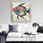 Geometric fish - 32"x32" art on canvas