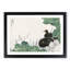 Coot Bird & Lotus Flower by Numata Kashu - Picture Frame Painting Print-55686138-55686144