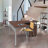 Dudley L-Shaped Metal Base Writing Desk-1327324565