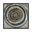 «Metallic Circle», impression sur toile-21717701-71968890