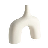 Stretch Vase-Cream Stone-Lg