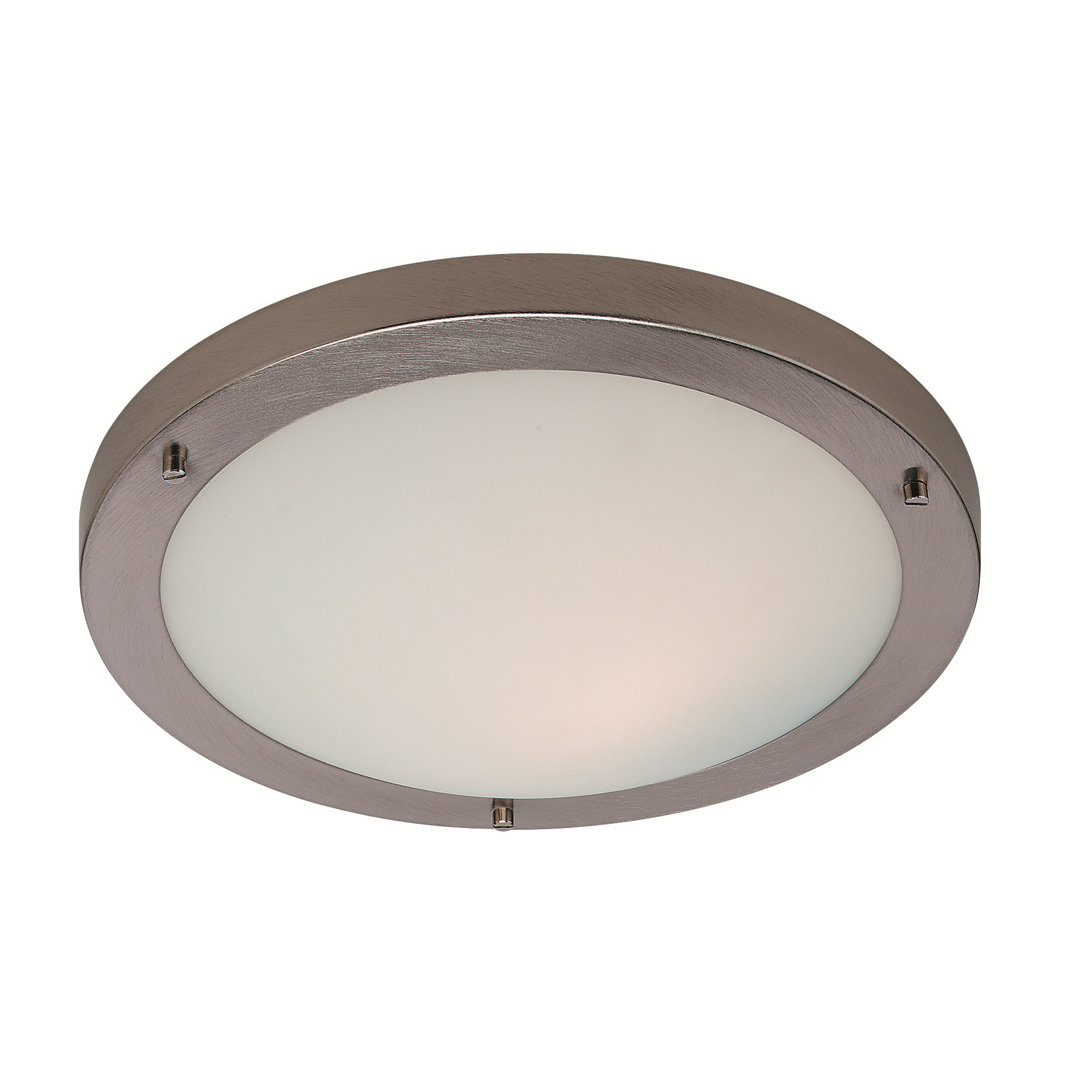 Rondo Glass LED Flush Mount