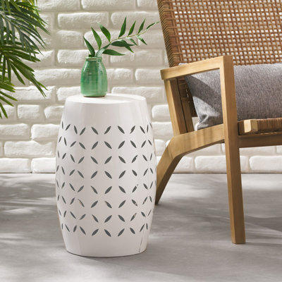 Table de bout cylindrique