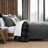 Eddie Bauer Cabin Plaid Micro Suede/Sherpa Reversible Grey Comforter Set-101503794