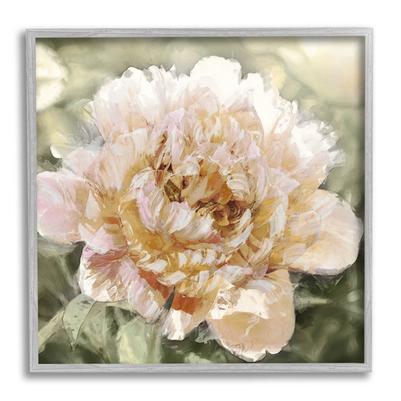 «Nature Flower Blossom», art numérique par Shawna Sullivan, H 12 po x l 12 po x P 1,5 po, Estampe numérique Farmhouse