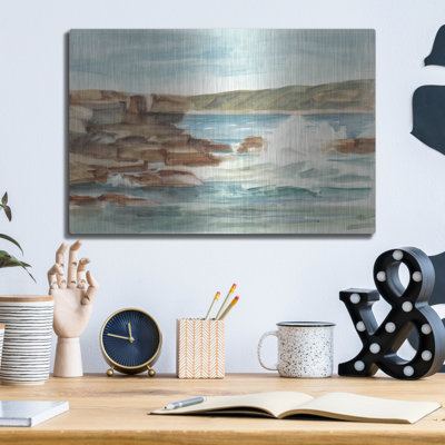 " Coastal Watercolor III " by Ethan Harper