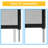 Pool Fence 4Ft X 96Ft Swimming Pool Fence In Ground Pool Safety Fencing, Black
