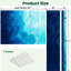 Paravent 6 panneaux à cloison pliable Royal Abstract Ocean Waves-1041700301-1041700302