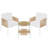 Ascanio 2 - Person Patio Conversation Sets with Cushions