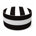 Black/White Striped