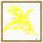 Gold Floater Frame