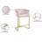 Hani Upholstered Counter Stool with Metal Frame-1769498031