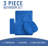 Gorete Polypropylene Non-Slip Bath Rug Set-264881312