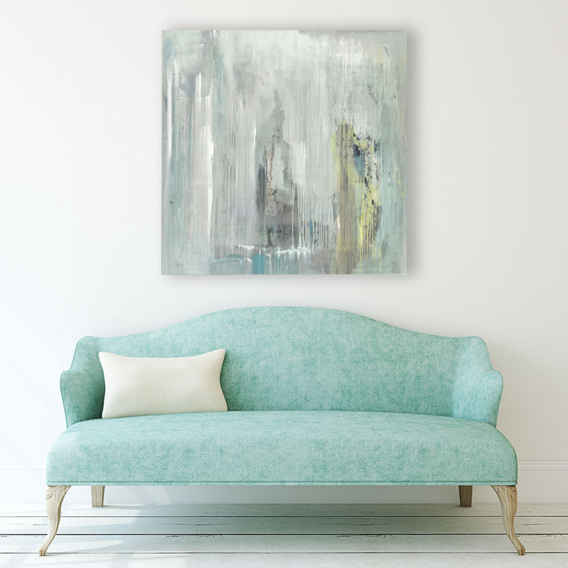 Reproduction d’art sur toile, "Storms" par Grace Rowan-unframed, H 20 po x l 20 po x P 2 po