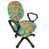 Caricature de mélange de polyester multicolore