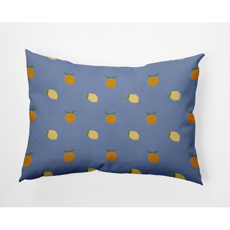 Housse et insert de coussin rectangulaire en polyester pour l'intérieur et l'extérieur par E by Design