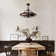 Arezo 27.17" Classic Black Caged Farmhouse Ceiling Fan With Light Kit And Remote Control