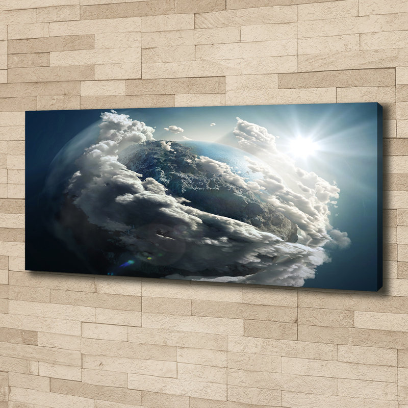 Planet Earth - Wrapped Canvas Print