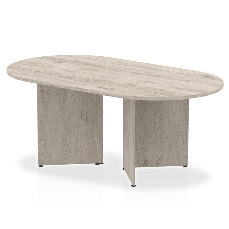 Kyvan Rectangle Conference Table, 73cm H x 180cm L x 100cm D, Gray