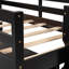 Lit mezzanine double noir