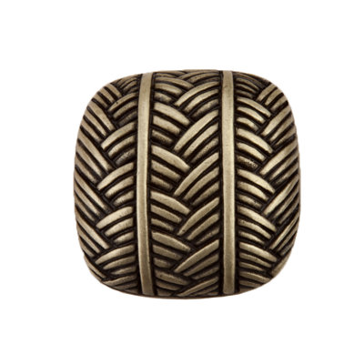 Woven Square Cabinet Knob