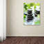 Art mural sur toile tendue - "Zen Pebbles" par Joanna pour le salon, la chambre à coucher ou le bureau - 35 x 47-22372068