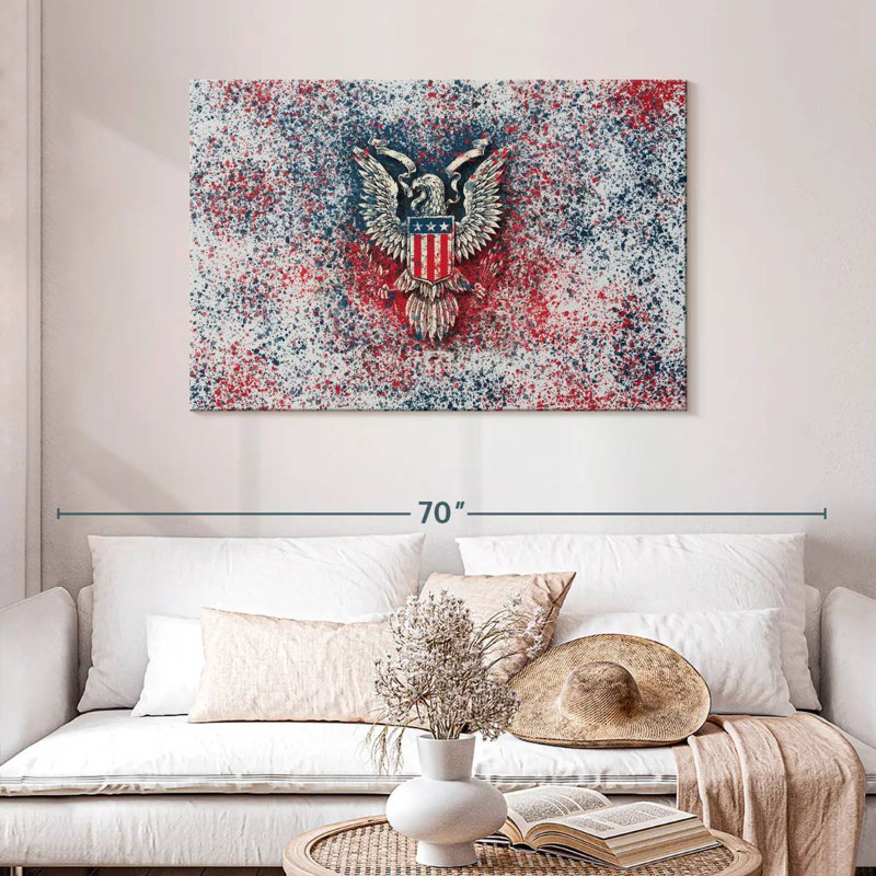 Lelar American Eagle Insignia, 30" H x 45" W