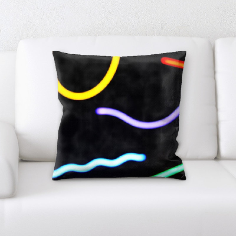 Microsuede Throw Pillow