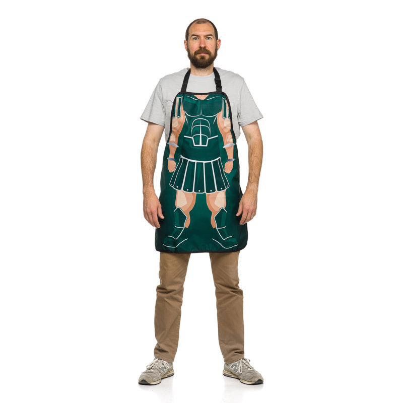 No Pattern Bib Apron, Michigan State University