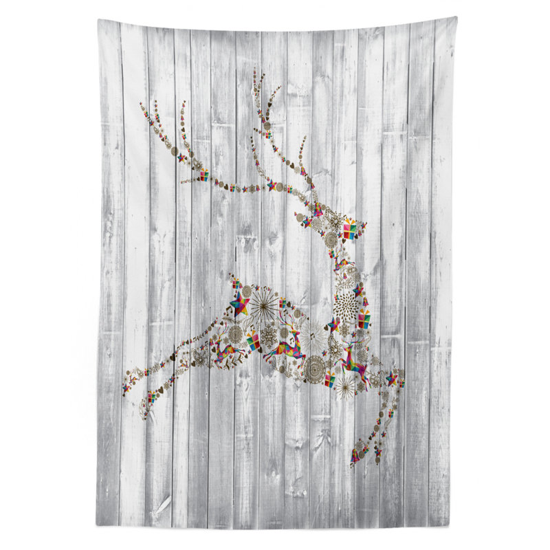 Deer Tablecloth, 90" x 60"