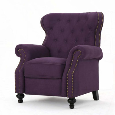 Fauteuil inclinable par pression