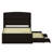 Vetri  Platform Bed with Storage LED Headboard, Charging Station, Twin Size Trundle and 2 Drawers-894999377-894999376