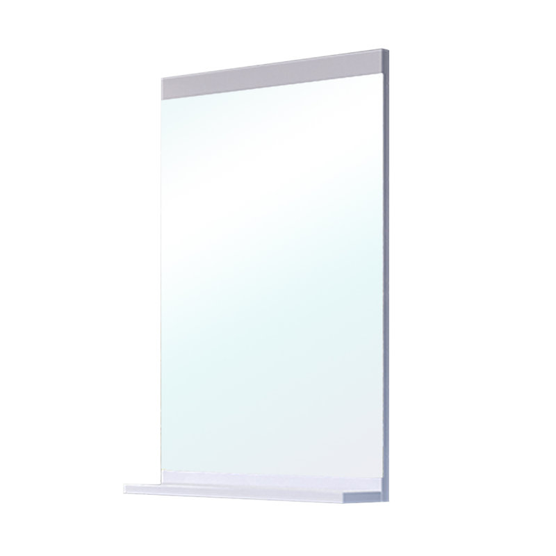 Miroir de salle de bain moderne et contemporain Roughton, Blanc