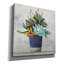 «Succulent Still Life 1 Navy» par Julia Purinton, art mural sur toile-1905133678