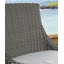 Chaise d'appoint de patio avec coussin Engel-33441015