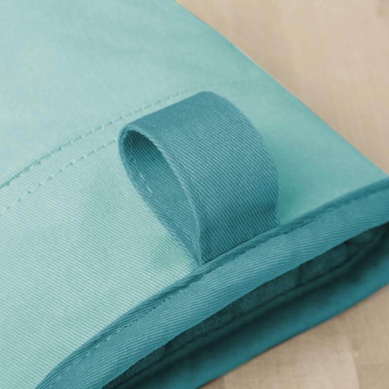 KitchenAid 2-Pieces Oven Mitt, Aqua Blue