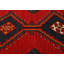 Tapis de couloir oriental rouge 5 x 10 One-of-a-Kind Tribal