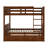 Bunk Bed With Pullout Trundle, Pine And Plywood-123857018