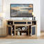 Meuble télé avec espace de rangement et porte coulissante pour le salon-1203140014-1211393582