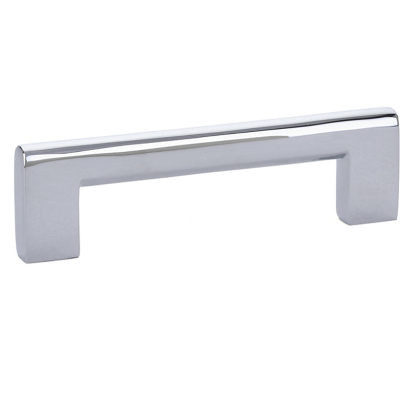 Dane Pull, Polished Chrome, 4"