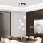 Luminaire suspendu à 5 lumières Adetoun Orb