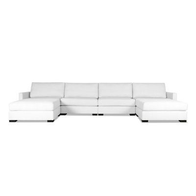 Bruan Upholstered U-Shaped Sectional Symmetrical