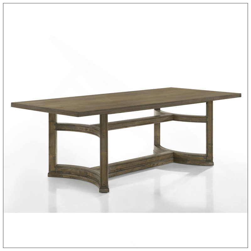 Parfield Weathered Oak Finish Dining Table