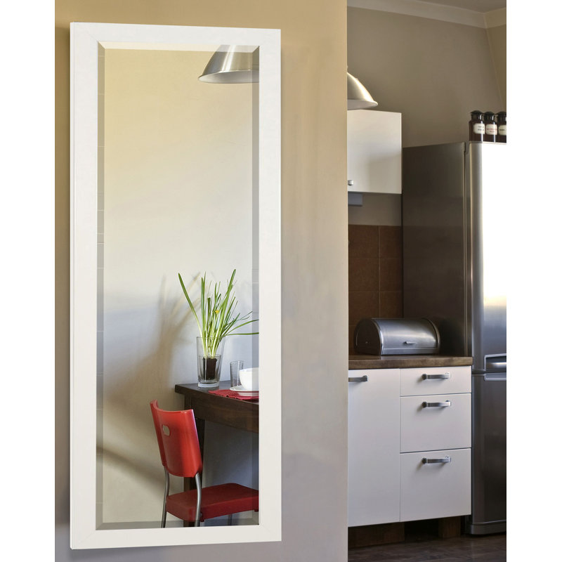 Miroir pleine grandeur brillant Vaxhide, H 62 po x l 24 po
